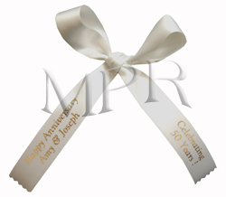 5/8'  Personalized Favor Ribbons- 2-line print