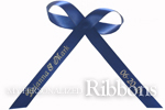 3/8" Plain Edge Personalized Favor Ribbons