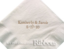 Personalized Napkins