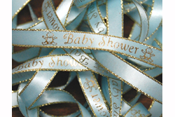 3/8' Baby Shower Preprinted Ribbon