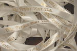 3/8" The Perfect Pair Preprinted Ribbon