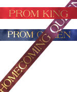 Preprinted High School Sashes