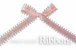 3/8" Feathered Edge Personalized Continuous Ribbon