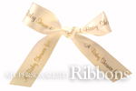"A Baby Shower for" (7/8") Preprinted Ribbon PS #3