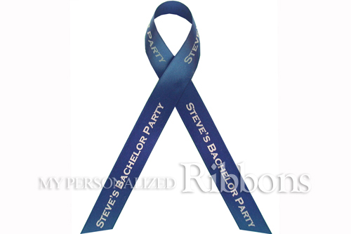 personalized ribbon continuous